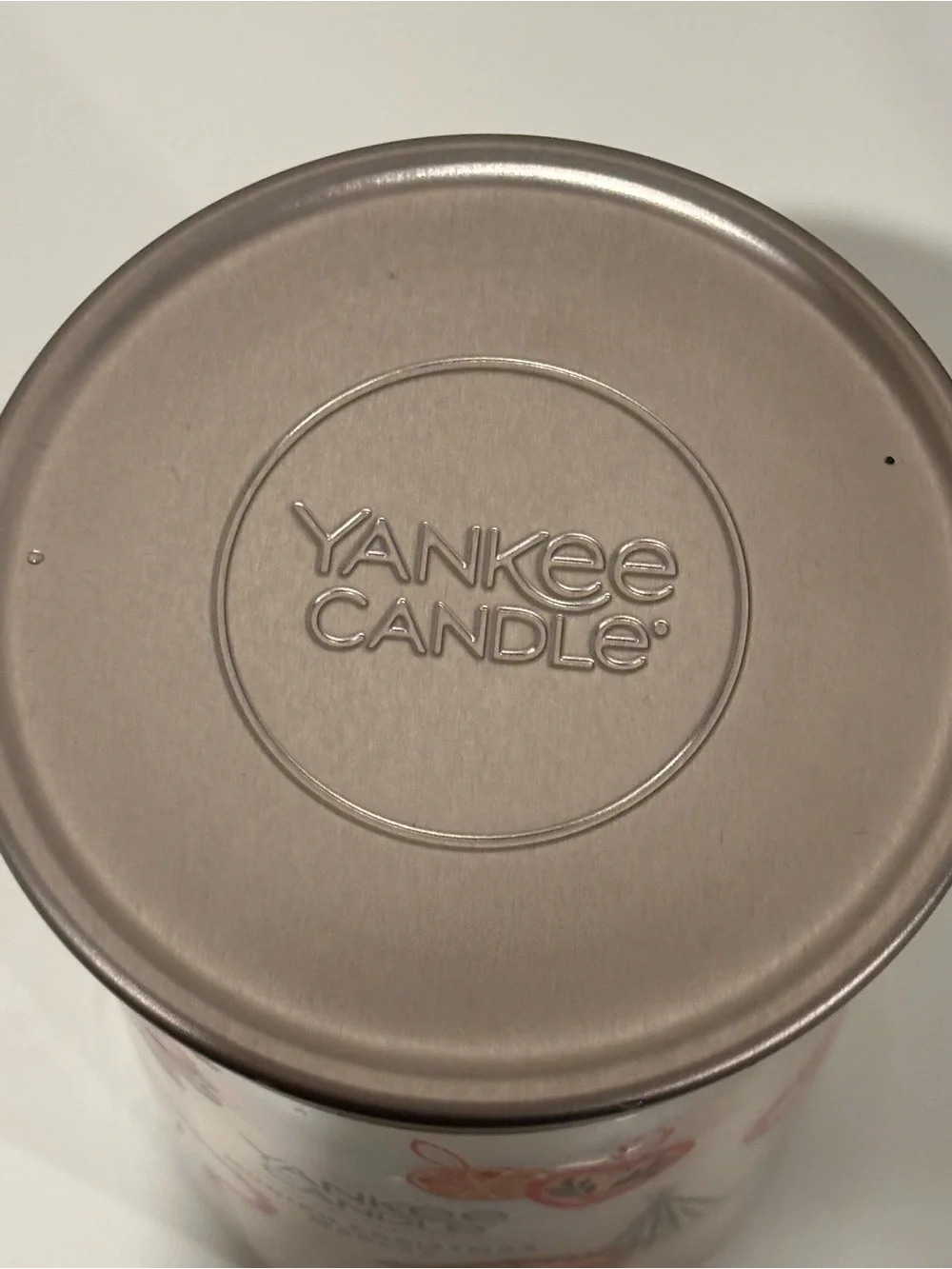 Yankee Candle Cream & Silver Munich Christmas Market Jar